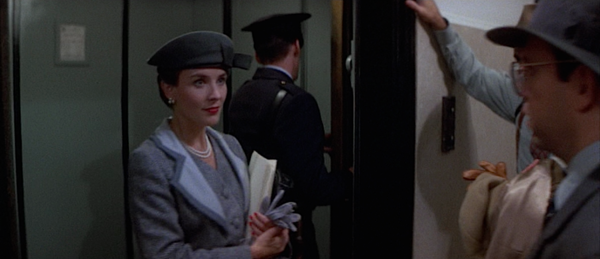 Woman in Elevator