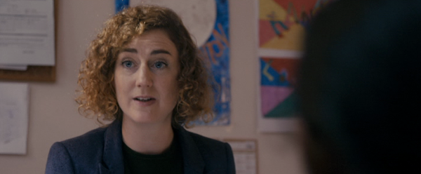 La directrice de l'école