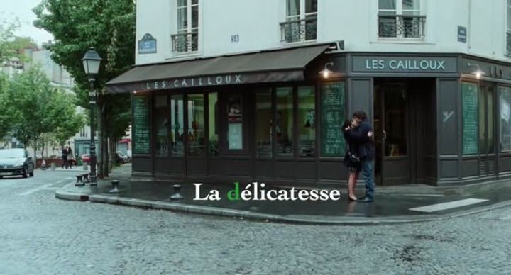 Title screen of La délicatesse