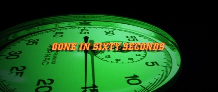 Title screen of Gone in Sixty Seconds