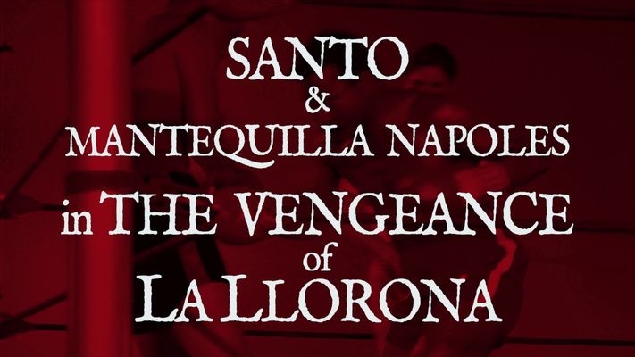 Title screen of La venganza de la llorona