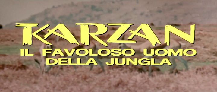 Title screen of Karzan, il favoloso uomo della jungla