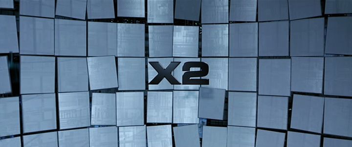 Title screen of X2