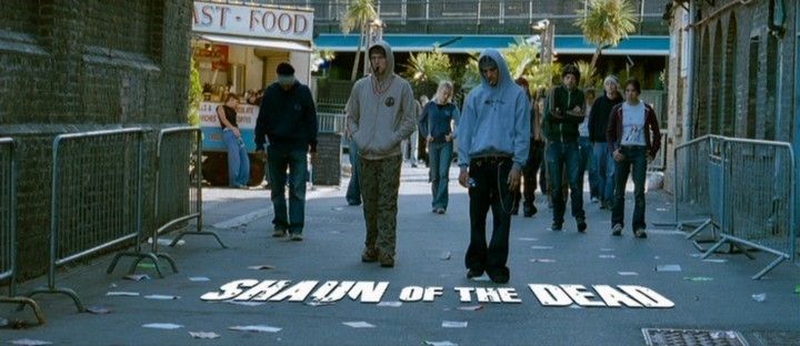 Title screen of Shaun of the Dead