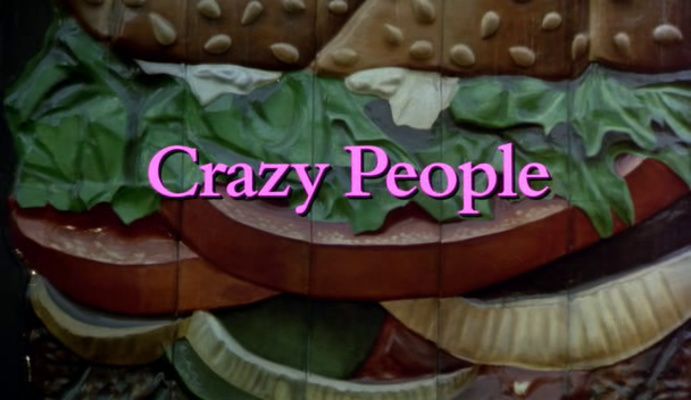 Title screen of Crazy People