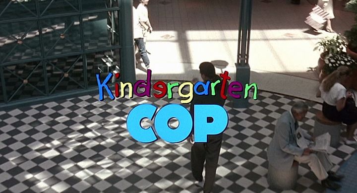 Title screen of Kindergarten Cop