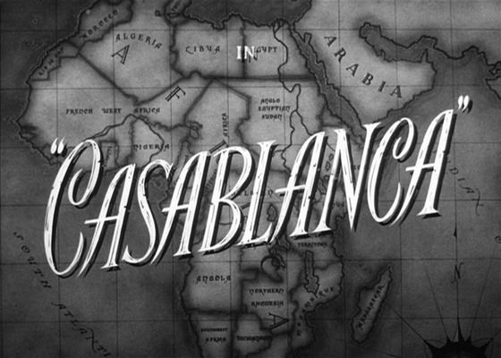 Title screen of Casablanca