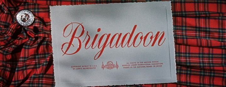 Title screen of Brigadoon