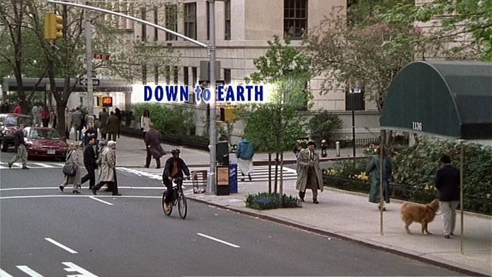 Title screen of Down to Earth