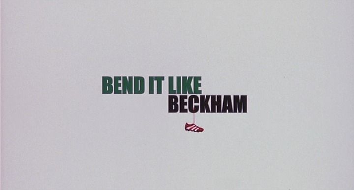 Title screen of Bend It Like Beckham