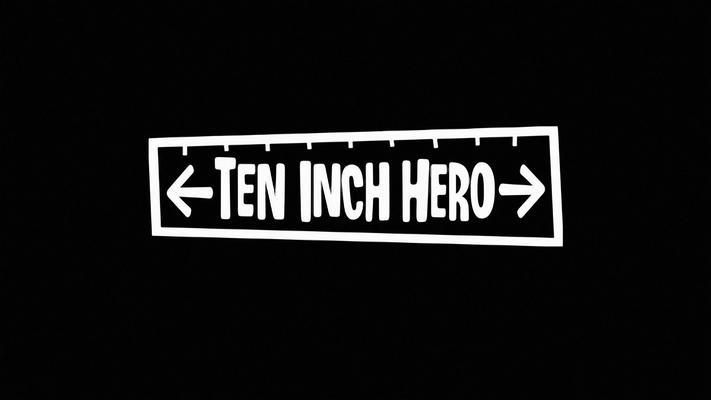 Title screen of Ten Inch Hero