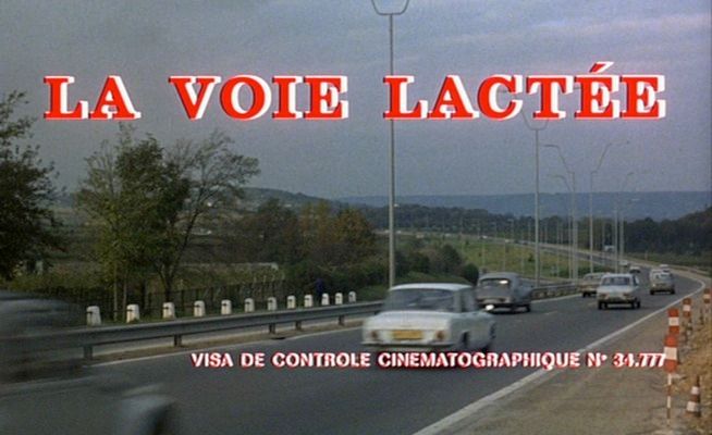 Title screen of La voie lactée