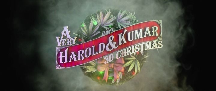 Title screen of A Very Harold & Kumar 3D Christmas
