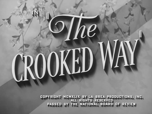 Title screen of The Crooked Way