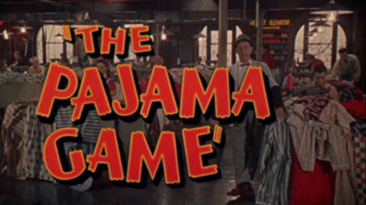 Title screen of The Pajama Game