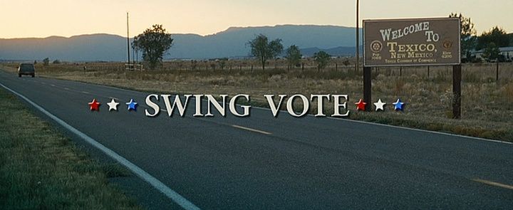Title screen of Swing Vote