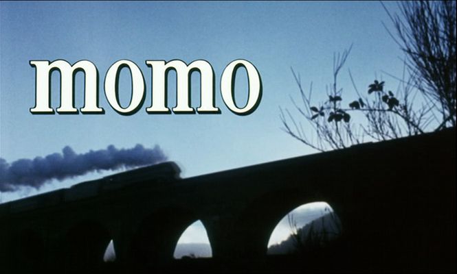 Title screen of Momo