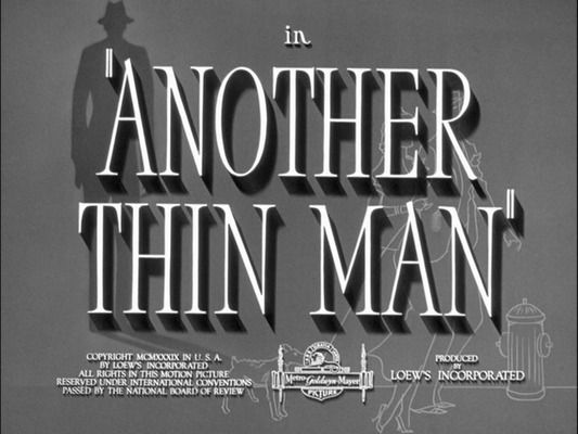 Title screen of Another Thin Man