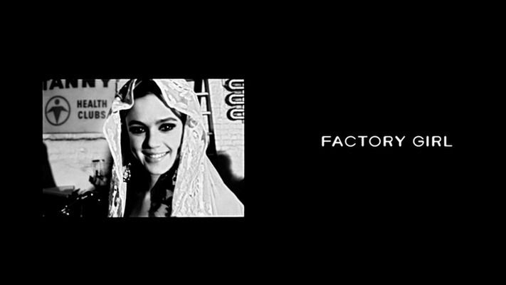 Title screen of Factory Girl