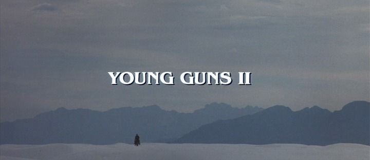 Title screen of Young Guns II