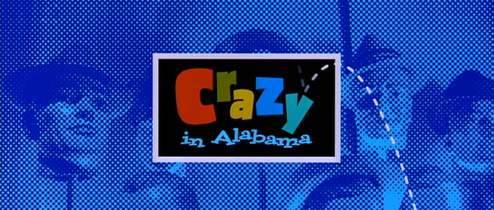 Title screen of Crazy in Alabama