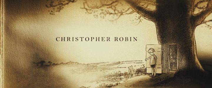 Title screen of Christopher Robin