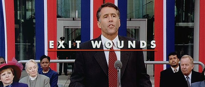 Title screen of Exit Wounds