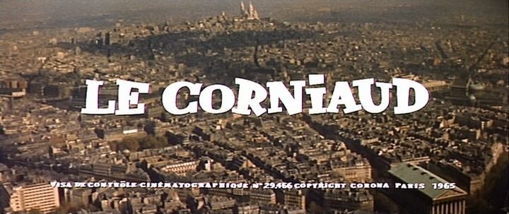 Title screen of Le corniaud