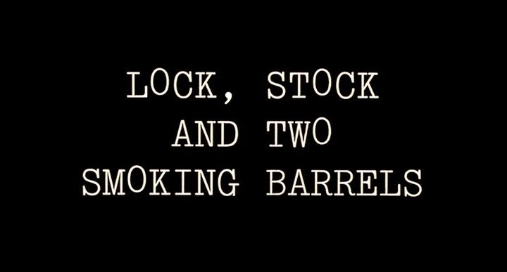 Title screen of Lock, Stock and Two Smoking Barrels
