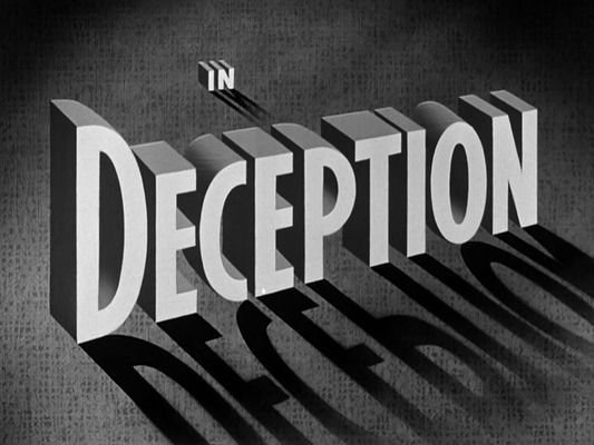 Title screen of Deception