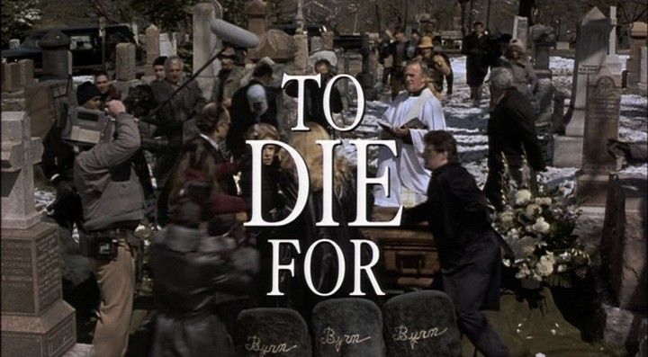 Title screen of To Die For