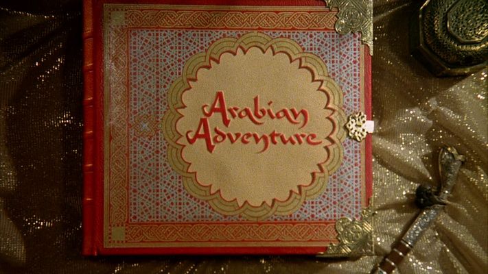 Title screen of Arabian Adventure