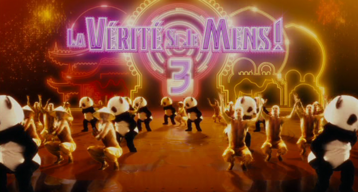 Title screen of La vérité si je mens! 3