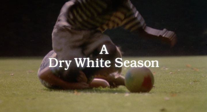 Title screen of A Dry White Season