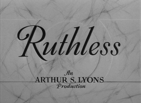 Title screen of Ruthless