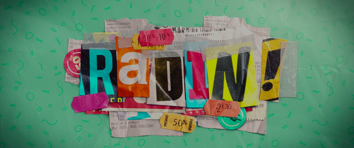 Title screen of Radin !