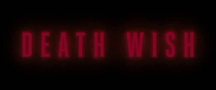 Title screen of Death Wish