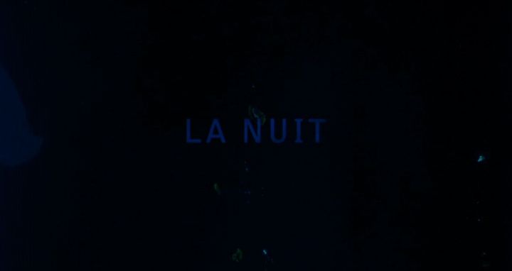 Title screen of La nuit a dévoré le monde
