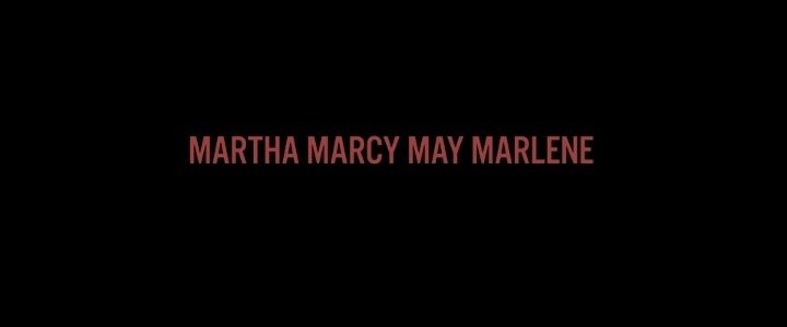 Title screen of Martha Marcy May Marlene
