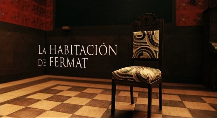 Title screen of La habitación de Fermat