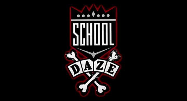 Title screen of School Daze