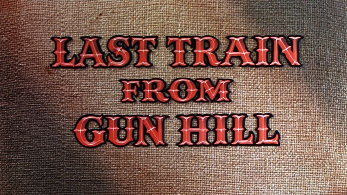 Title screen of Last Train from Gun Hill