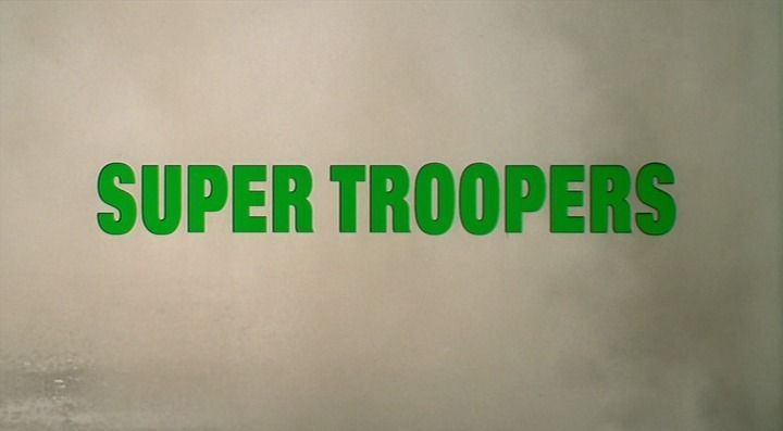 Title screen of Super Troopers