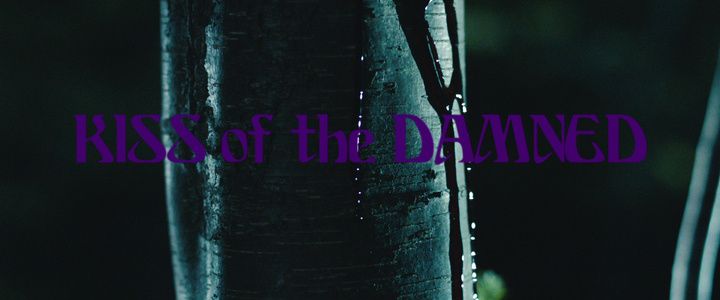 Title screen of Kiss of the Damned