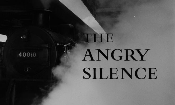 Title screen of The Angry Silence