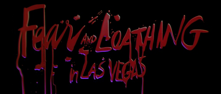 Title screen of Fear and Loathing in Las Vegas