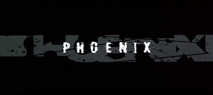 Title screen of Phoenix