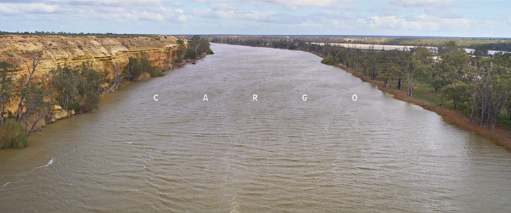 Title screen of Cargo