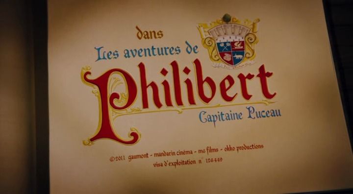 Title screen of Les aventures de Philibert, capitaine puceau