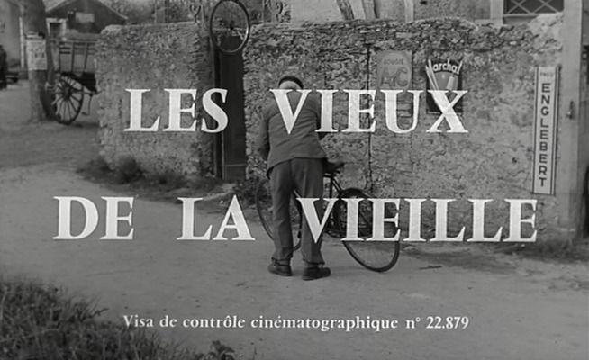 Title screen of Les vieux de la vieille